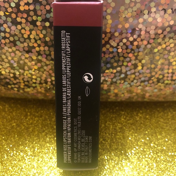 BNIB! MAC Powder Kiss Lipstick Dubonnet Buzz 926 - Picture 4 of 5